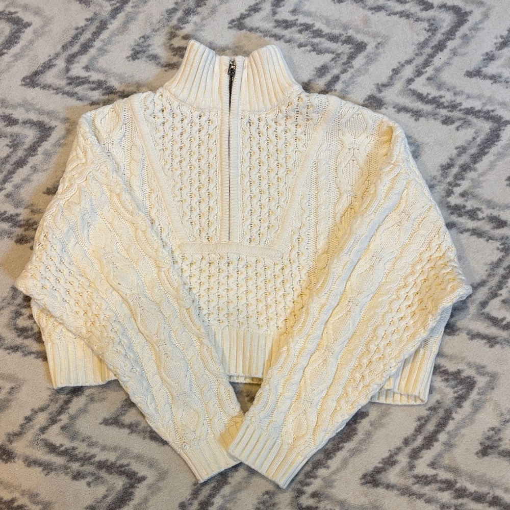 Staud Hampton Cable Knit Women's Sweater
